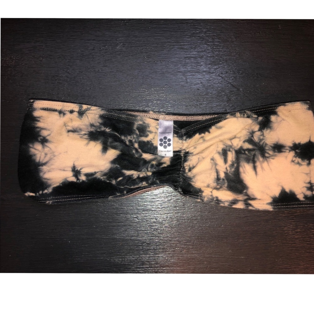 american apparel tie dye bandeau